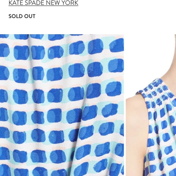 Kate Spade Stamp Island dress - Picture 3 of 8